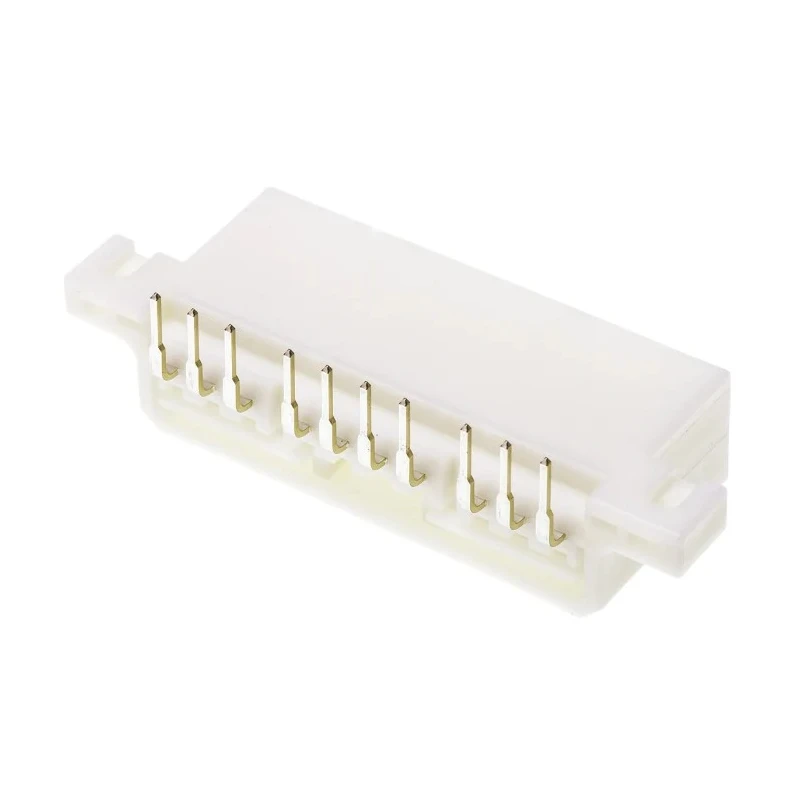 TE Connectivity MULTILOCK 070 Female Connector Housing 3.5 mm Pitch 10 Way 1 Row Right Angle 174467-1