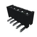 Samtec PCB Header 10 Contact(s), 4.19 mm Pitch, 2 Row, Straight Through Hole Shrouded IPBT-105-H1-T-D-GP