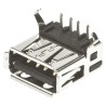TE Connectivity Right Angle Through Hole Female USB Type A IP68 USB Connector USB 2.0 292303-1