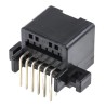 TE Connectivity MULTILOCK 040 Automotive Connector Female Black Through Hole 12 Way 5A Solder Termination 174051-2