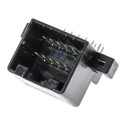 TE Connectivity MULTILOCK 040 Automotive Connector Female Black Through Hole 12 Way 5A Solder Termination 174051-2