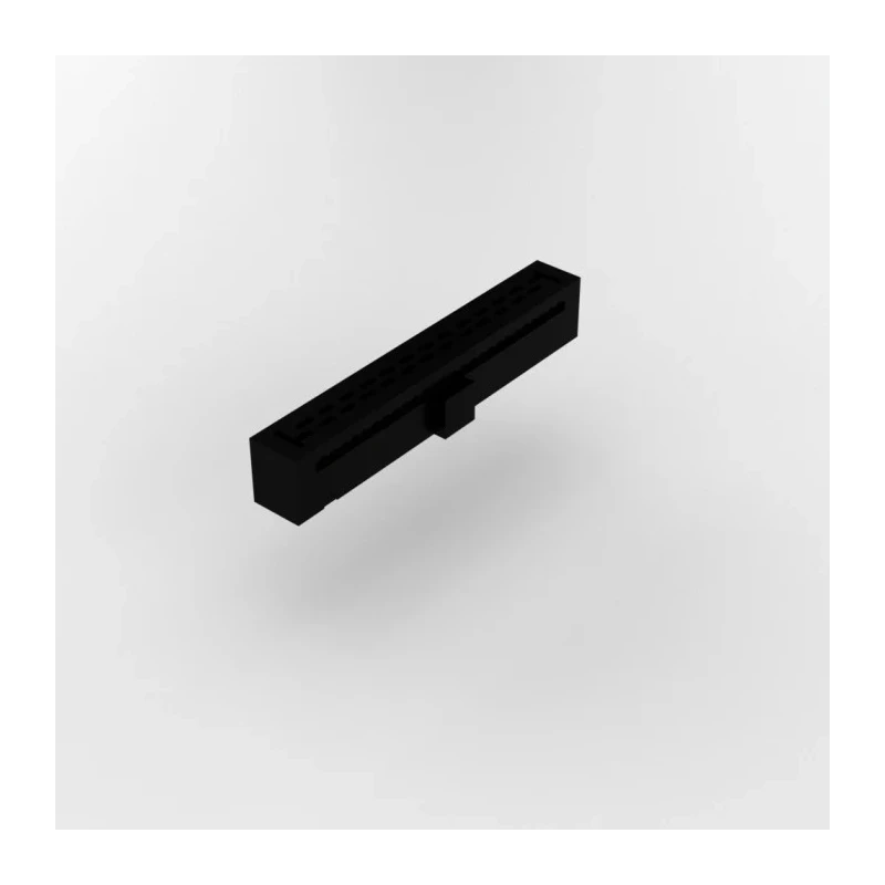 Samtec TCSD Series IDC Ribbon IDC Socket, 2 mm Length, Tiger Eye IDC to Tiger Eye IDC TCSD-13-01-N