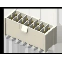 Samtec IPL1 Series Straight Through Hole PCB Header, 10 Contacts, 2.54 mm Pitch, 1 Row, Shrouded 