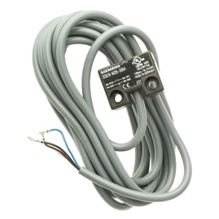 Siemens 3SE6 Series Magnetic Non-Contact Safety Switch Plastic Housing 24V dc 1 NO 1 NC 3 m Cable 3SE6605-3BA