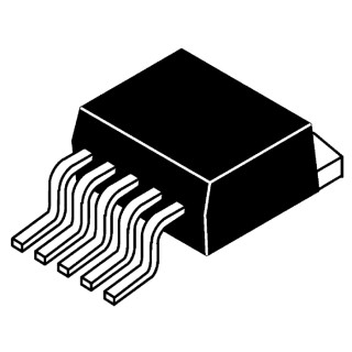 Texas Instruments Boost Converter Surface Mount TO-263 Package 12.6V Output Voltage 5A Output Current LM2587S-ADJ/NOPB