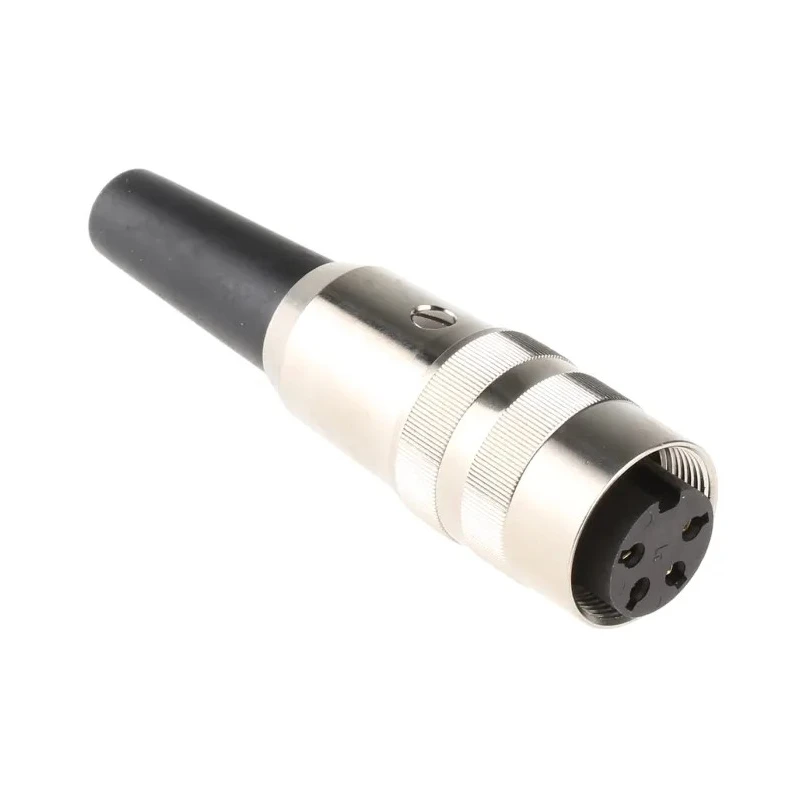 Lumberg 4 Pole Straight M16 DIN Socket Cable Female Threaded, 5A 250V ac IP40 KV 40