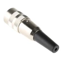 Lumberg 4 Pole Straight M16 DIN Socket Cable Female Threaded, 5A 250V ac IP40 KV 40