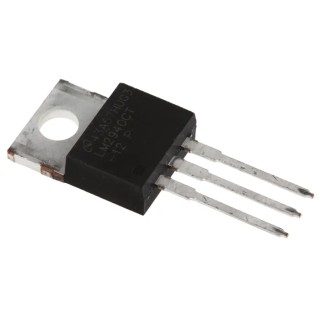 Texas Instruments Voltage Regulator TO-220 Package 3-Pin 26V Maximum Input LM2940CT-12/NOPB