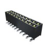 Samtec Right Angle Through Hole PCB Header 10 Contacts 2.54 mm Pitch 2 Row Shrouded IPT1