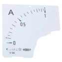 HOBUT Meter Scale 0/1A for 1/5A CT Panel Meter Accessory D72 DIAL 0/1A