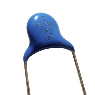 RS PRO Single Layer Ceramic Capacitor 1 nF 2kV dc ±10 % LR Dielectric, Through Hole Mount, 125 °C Max Operating Temp 180-4818