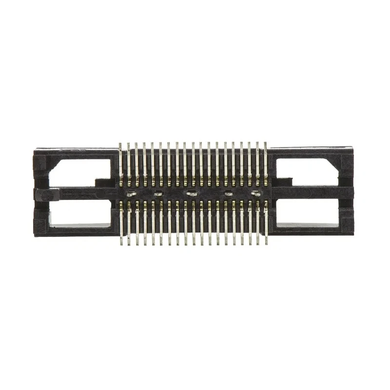 TE Connectivity MICTOR Series Straight Surface PCB Socket, 38-Contact, 2 Row, 0.64 mm Pitch Solder 2-5767004-2