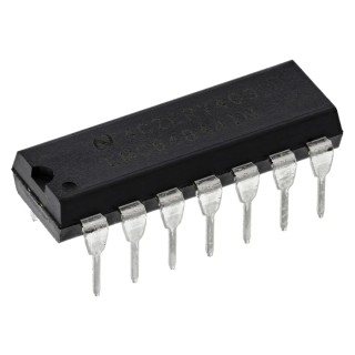 Texas Instruments Operational Amplifier 1.5 MHz, 4-Channel, 14-Pin MDIP, 5V-15.5V LMC6484AIN/NOPB