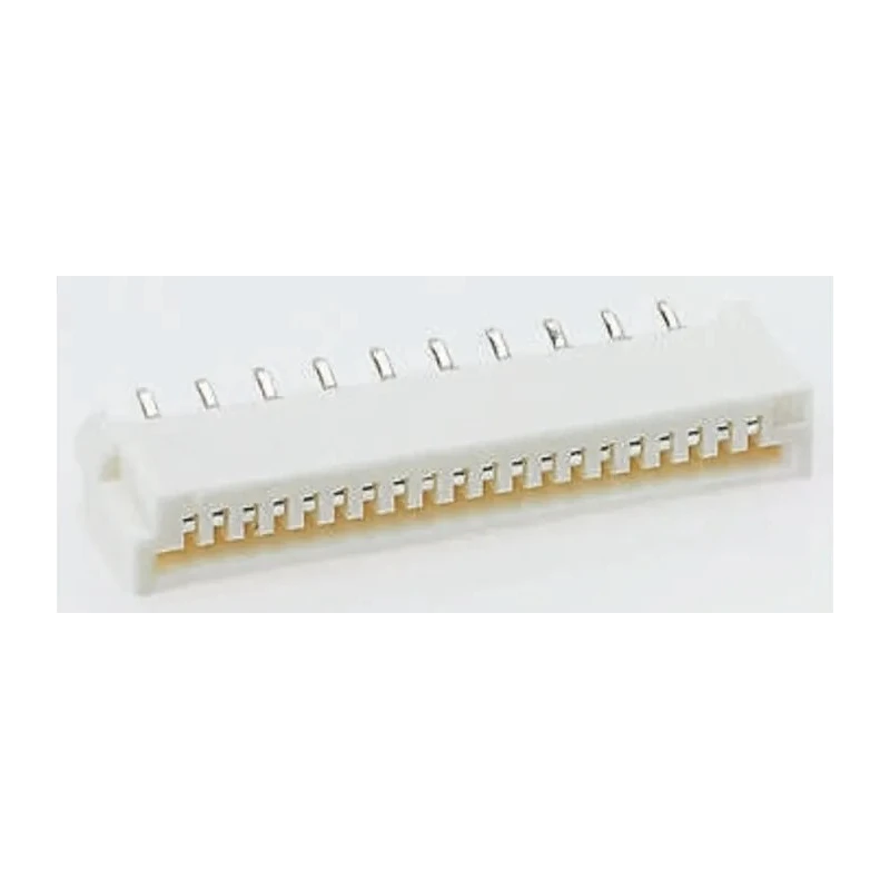 TE Connectivity FFC 1.25 mm Pitch 4 Way Straight Female FPC Connector, Through Hole Solder Termination 84534-4