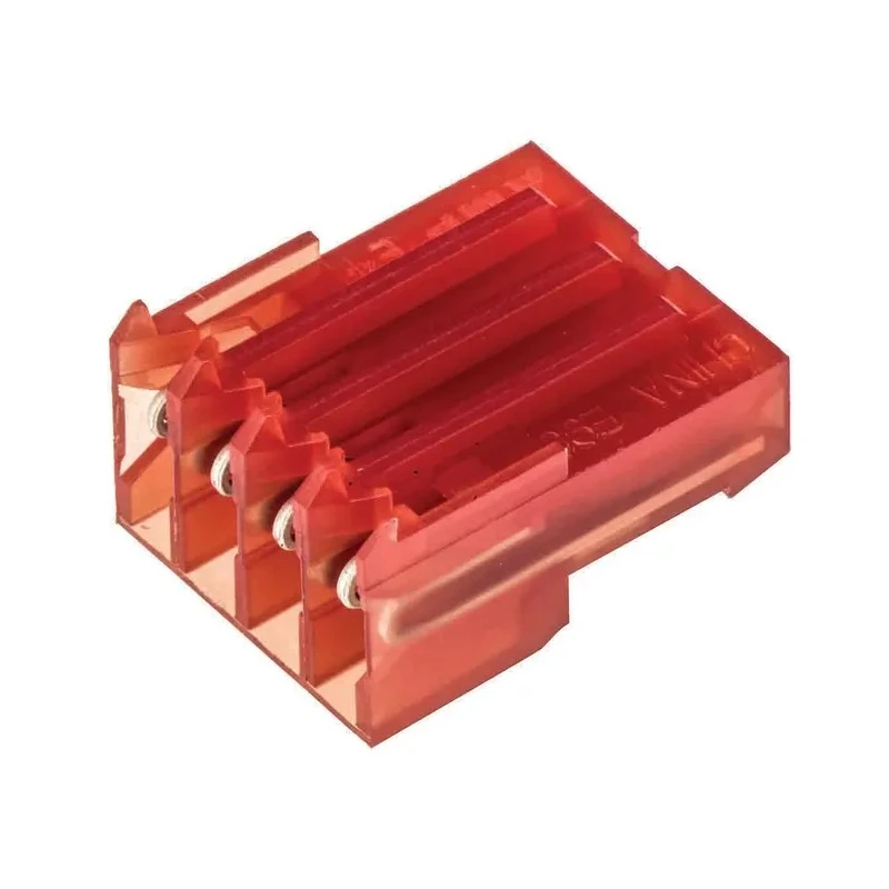 TE Connectivity 4-Way IDC Connector Female for Cable, 1 Row 3-640440-4