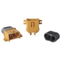 RS PRO XT60 Compact Power Connector Cable 2 Poles 500V DC 30A