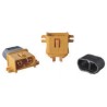 RS PRO XT60 Compact Power Connector Cable 2 Poles 500V DC 30A