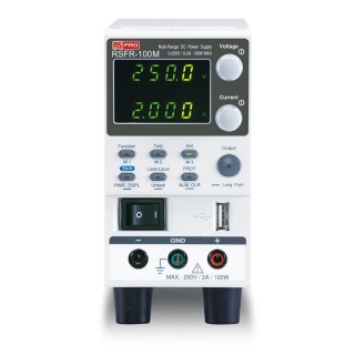 RS PRO Digital Bench Power Supply 5-Output 0 V to 250 V, 100 W, 2 A Max 180-4809
