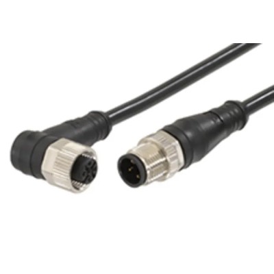 Molex Sensor Actuator Cable Female 5 Way M12 to Male 5 Way M12, 60V, IP67 Rated, 3m 1200669000