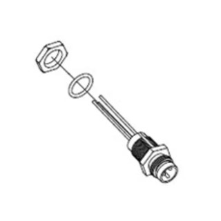Brad from Molex Industrial Circular Connector, 3 Contacts, Rear Mount, M8 Connector, Male Plug, IP67 Rated, Screw 1200905073