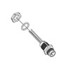 Brad from Molex Industrial Circular Connector, 3 Contacts, Rear Mount, M8 Connector, Male Plug, IP67 Rated, Screw 1200905073