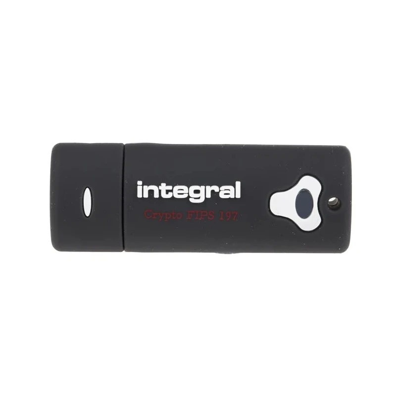 Integral Memory 64 GB USB 3.0 Hardware Encrypted Flash Drive INFD64GCRY3.0197