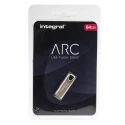 Integral Memory 64 GB USB 2.0 Flash Drive INFD64GBARC