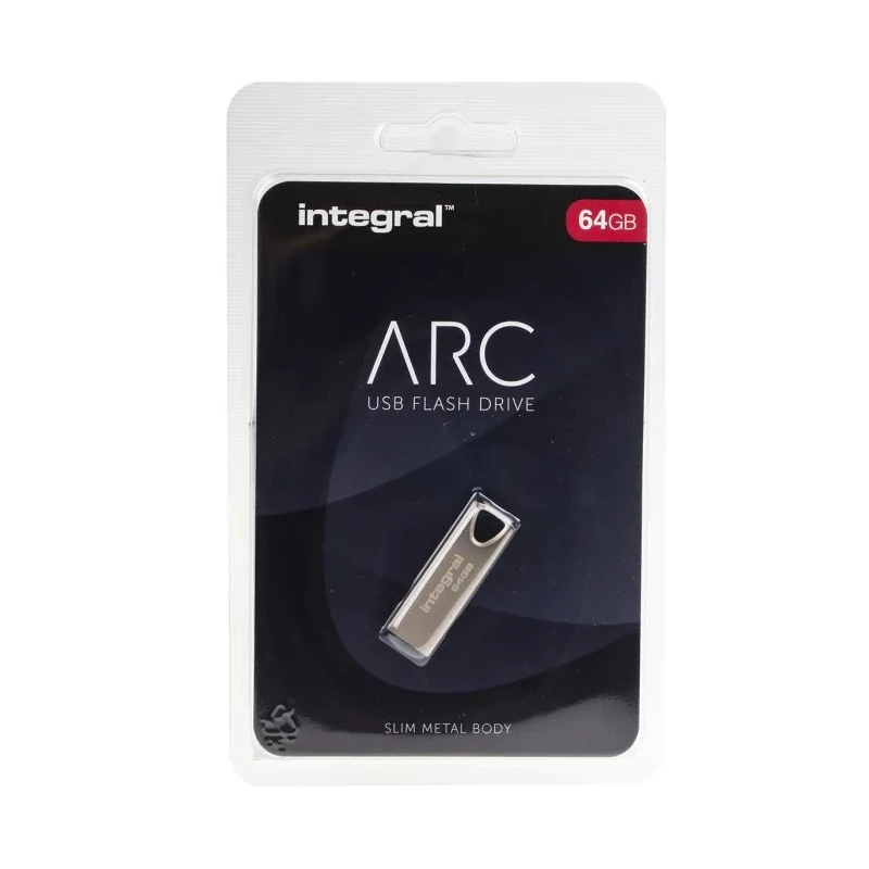 Integral Memory 64 GB USB 2.0 Flash Drive INFD64GBARC