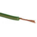 RS PRO Green Yellow Hook Up Wire 22 AWG 16 x 0.2 mm Core Strands 100 m Polyvinyl Chloride 180-5919
