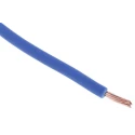 RS PRO Blue Hook Up Wire 22 AWG 16 x 0.2 mm Core Strands 100m Polyvinyl Chloride Jacket 180-5911