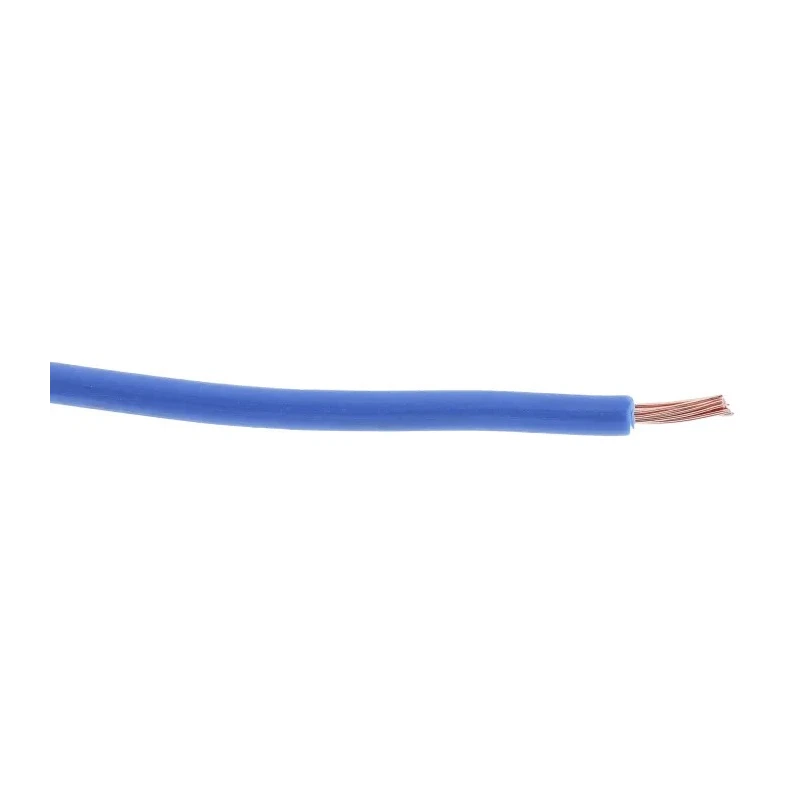RS PRO Blue Hook Up Wire 22 AWG 16 x 0.2 mm Core Strands 100m Polyvinyl Chloride Jacket 180-5911