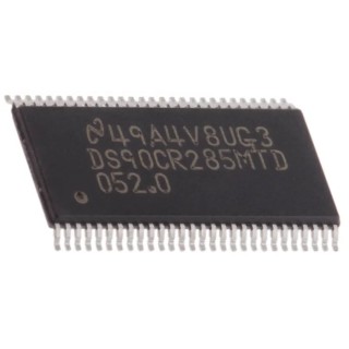 Texas Instruments Transmitter IC 4 LVCMOS, LVTTL LVDS, 56-Pin TSSOP DS90CR285MTD/NOPB