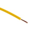 RS PRO Tri-Rated Series Yellow Hook Up Wire 20 AWG 24 x 0.2 mm Core Strands 100 m PVC Insulation 180-5932