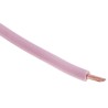 RS PRO Pink Hook Up Wire 16 AWG 30 x 0.25 mm Copper Conductor, 100 m Length, Voltage 600 V 180-5945