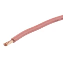 RS PRO Pink Hook Up Wire, 14 AWG, 50 x 0.25 mm Core Strands, 100 m Length, Polyvinyl Chloride Jacket, Tri-Rated 180-5966