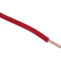 RS PRO Red Hook Up Wire 14 AWG 50 x 0.25 mm Core Strands 100 m Polyvinyl Chloride 180-5960
