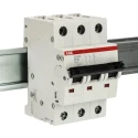 ABB System Pro M Compact Miniature Circuit Breaker, 3-Pole, 16A, Type B, 440V AC, 12V DC, 10kA 2CDS273001R0165 S203M-B16