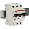 ABB System Pro M Compact Miniature Circuit Breaker, 3-Pole, 16A, Type B, 440V AC, 12V DC, 10kA 2CDS273001R0165 S203M-B16