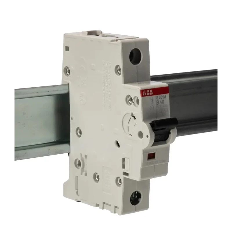 ABB System Pro M Compact Miniature Circuit Breaker, 1-Pole, 40A, Type B, 253V AC, 72V DC, 10kA 2CDS271001R0405 S201M-B40
