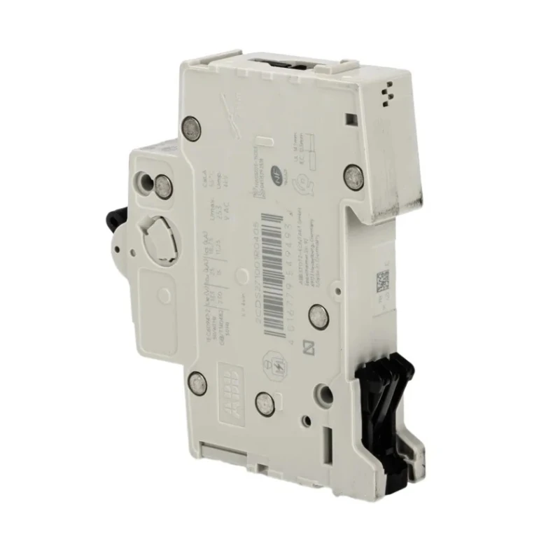 ABB System Pro M Compact Miniature Circuit Breaker, 1-Pole, 40A, Type B, 253V AC, 72V DC, 10kA 2CDS271001R0405 S201M-B40