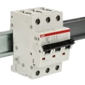 ABB System Pro M Compact S200M Miniature Circuit Breaker 3-Pole 50A Type B 440V AC 12V DC 10kA 2CDS273001R0505 S203M-B50