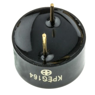 RS Pro 80 dB Through Hole Continuous External 7.6 mm Piezo Buzzer Component 30 V AC Min 20V AC Max 5358174P