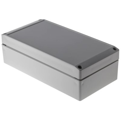 ROLEC Technobox Series Grey Grey Lid ABS Enclosure IP66 60mm x 201mm x 101mm 220.104.000