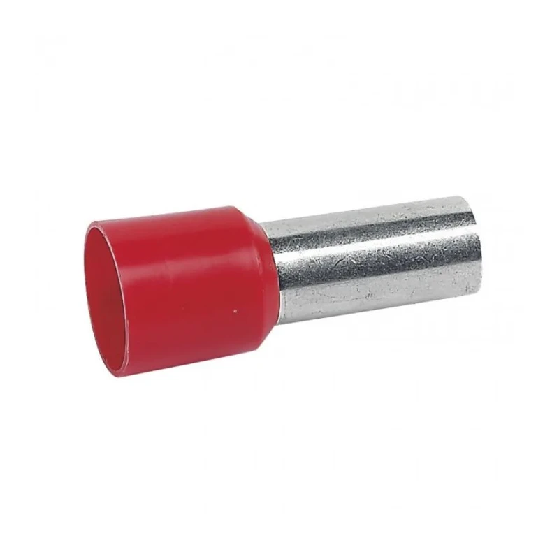 Legrand Starfix Insulated Crimp Bootlace Ferrule 12 mm Pin Length 4.9 mm Pin Diameter Brown 0 376 69
