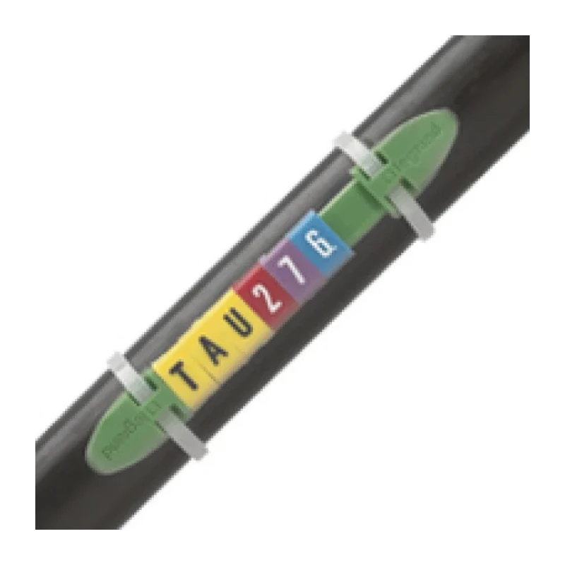 Legrand Duplix marking system Cable Marker, 600 Pieces, Black on Yellow Background 0 384 28
