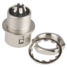 Hirose Circular Connector Miniature 6 Contacts Panel Mount Socket Male 100V 2A HR10A-7R-6P(73)