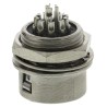 Hirose HR10A Series Circular Connector 12 Contacts, Panel Mount Miniature Socket Female, 100V, 2A, Solder HR10A-10R-12S(71)
