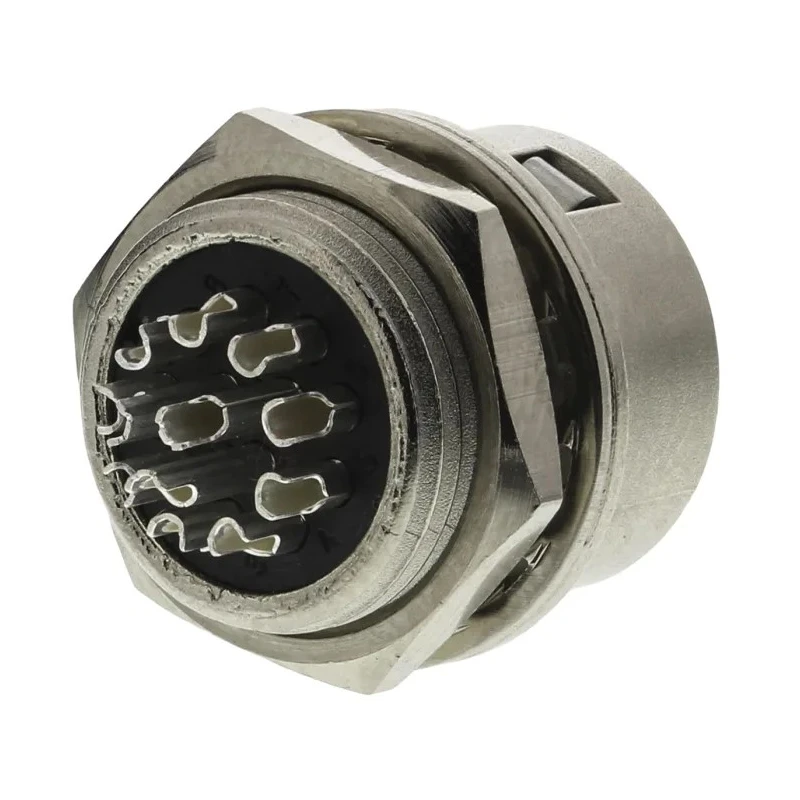 Hirose HR10A Series Circular Connector 12 Contacts, Panel Mount Miniature Socket Female, 100V, 2A, Solder HR10A-10R-12S(71)