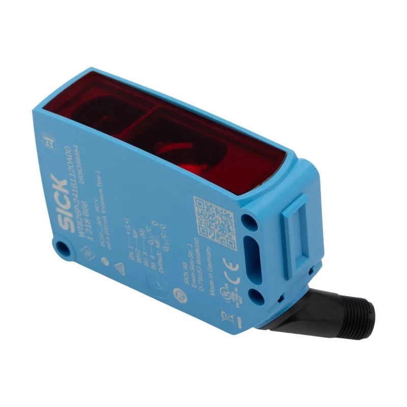 SICK Background Suppression Photoelectric Sensor, Rectangular 10 mm to 1.6 m Detection Range, NPN/PNP WTB26P-24161120A00