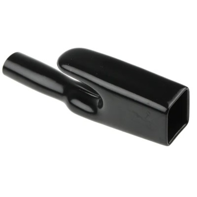 RS PRO Black Polyvinyl Chloride Insulator Boot For Test Clip 180-6619